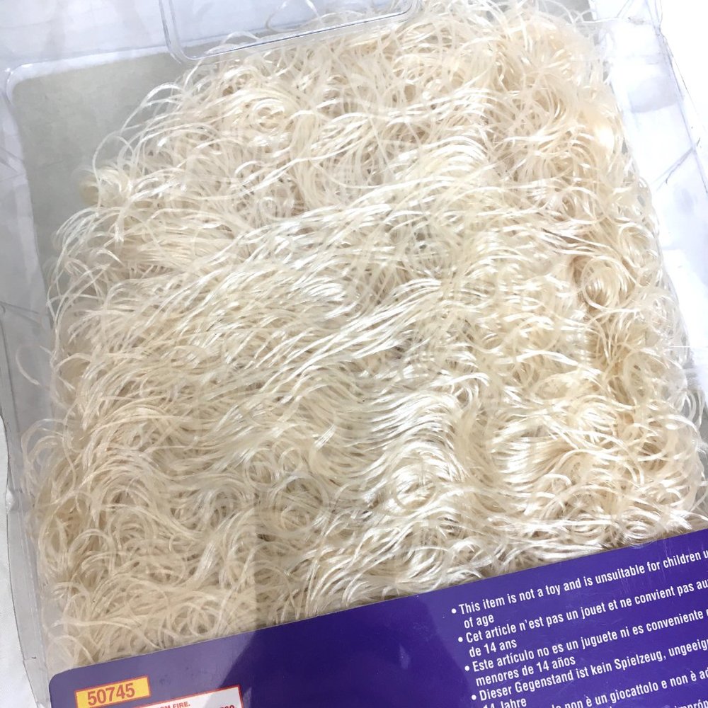 Rubie’s Long Curly wig 50745 NWT NOS Vtg - Picture 5 of 6